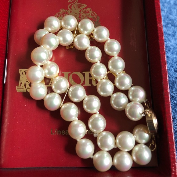 Majorica Jewelry Nwt Double Strand Bracelet Made In Spain Poshmark